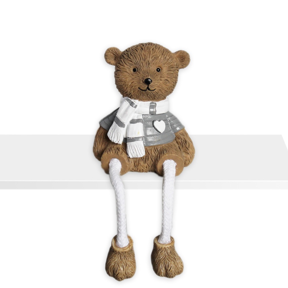 Medvěd notatý polyston 6,5 13cm hnědá